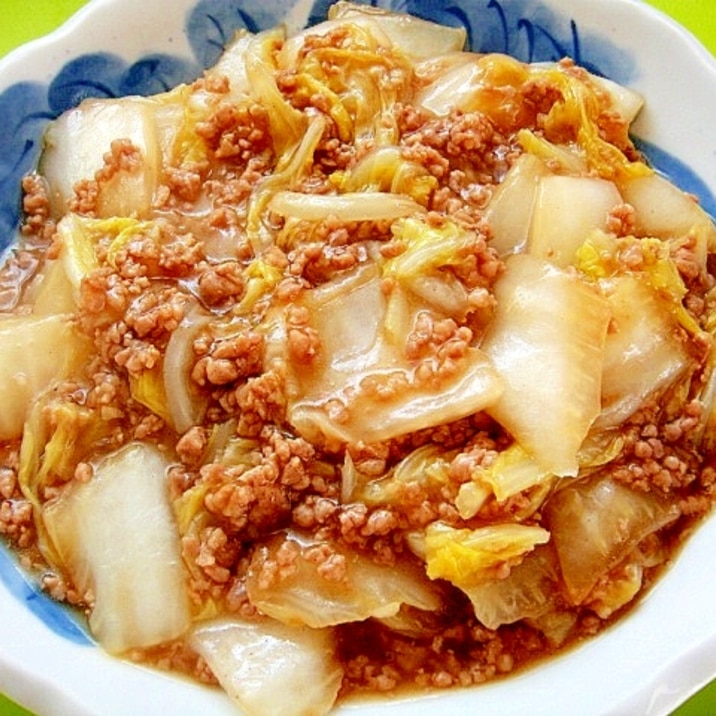 白菜と豚ひき肉のとろみ煮 レシピ 作り方 By Mint74 楽天レシピ